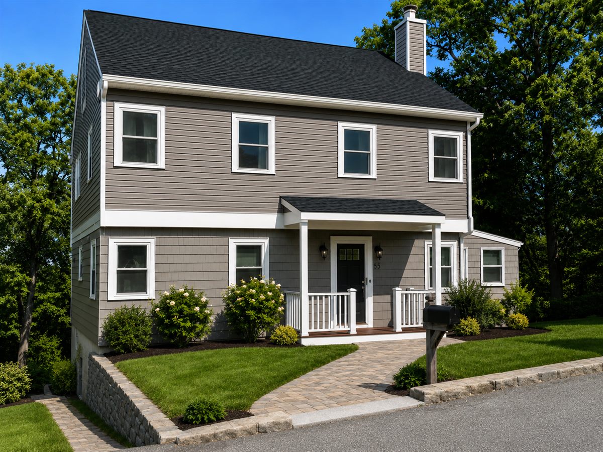 Wakefield home after Next Level Builders added a full second story addition